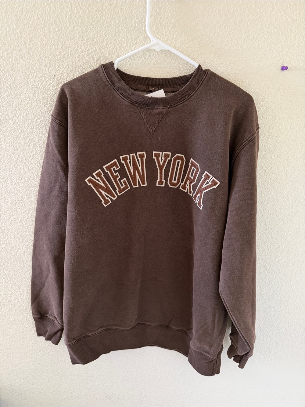 Brandy melville oversized Erica New York sweatshirt